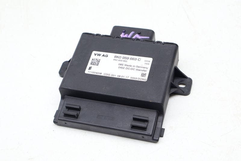 Voltage Stabilizer Control Module 8K0959663C — Used (SKU 672141)