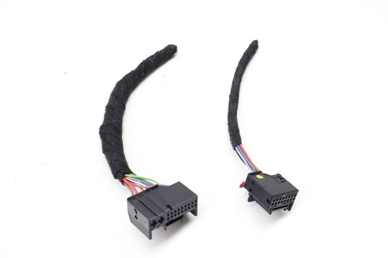 AC Climate / Temp Control Unit Wiring Harness Connector / Pigtail — Used (SKU 622432)