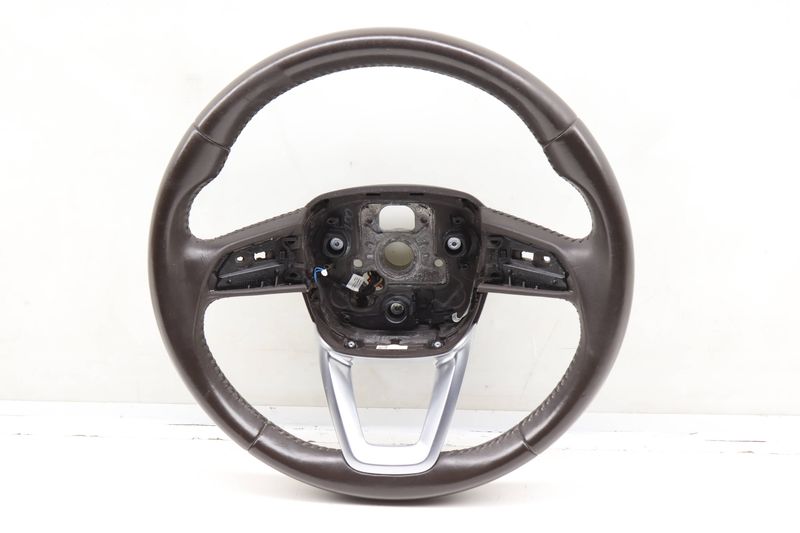 3-SPOKE Leather Steering Wheel (HEATED) 4M0419091N — Used (SKU 601213)
