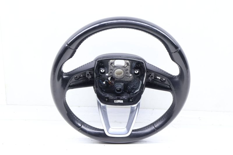 3-SPOKE Leather Steering Wheel (HEATED) 4M0419091N — Used (SKU 692740)