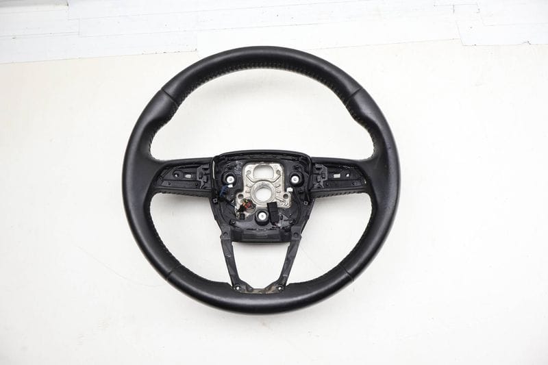 3-SPOKE Leather Steering Wheel (HEATED) 4M0419091N — Used (SKU 731639)