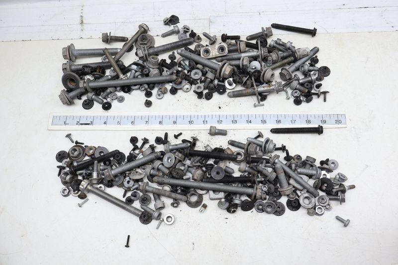 Assorted Mixed Bolts, Nuts, Screws, Washers, Etc — Used (SKU 705207)