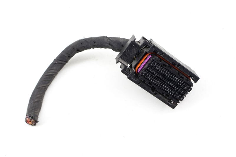 ECU / Engine Module Wiring Connector / Pigtail (91-PIN) 4H0906971 — Used (SKU 731896)
