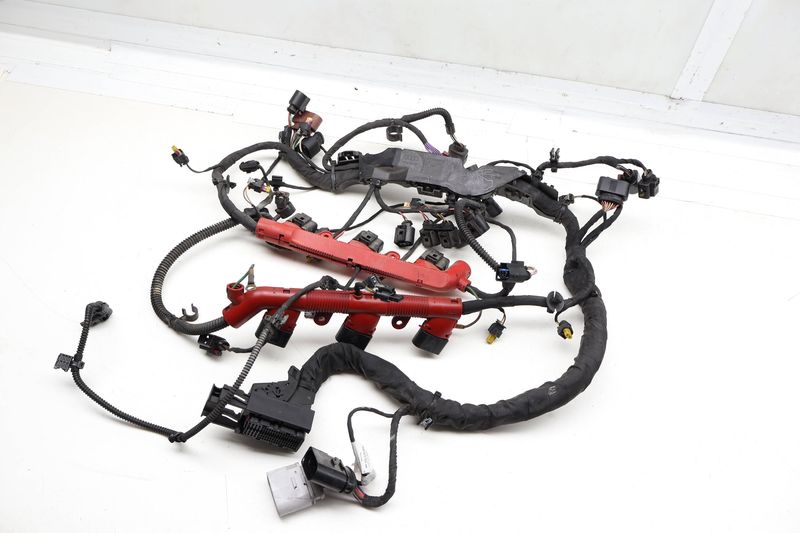 Engine Wiring Harness 06E971595AB — Used (SKU 731870)