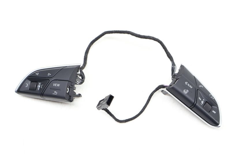 Steering Wheel Control Switch / Button Set 4M0951523A — Used (SKU 646804)