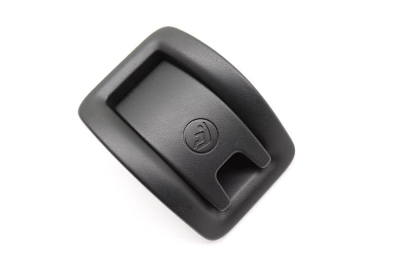 Child Seat Safety Latch Trim / Cover 4M0887233E — Used (SKU 550586)