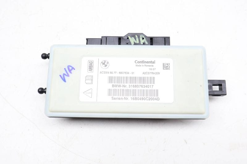 Air Safety Bag Control Module 65776807634 — Used (SKU 666058)