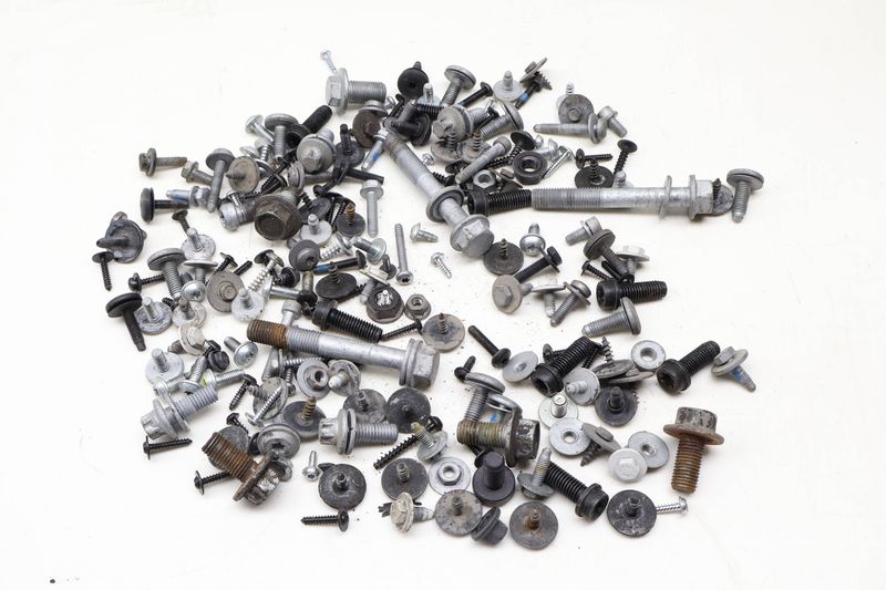Assorted Mixed Bolts, Nuts, Screws, Washers, Etc — Used (SKU 632293)