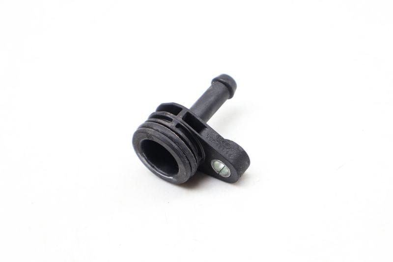 Coolant Hose Adapter / Breather 06K121143 — Used (SKU 628903)