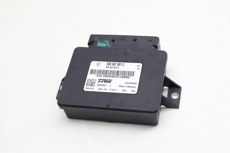 Emergency / Parking Brake Control Module 95B907801C — Used (SKU 628872)