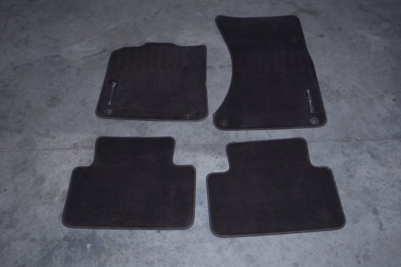 Carpet Floor Mat Set (PORSCHE) — Used (SKU 700681)