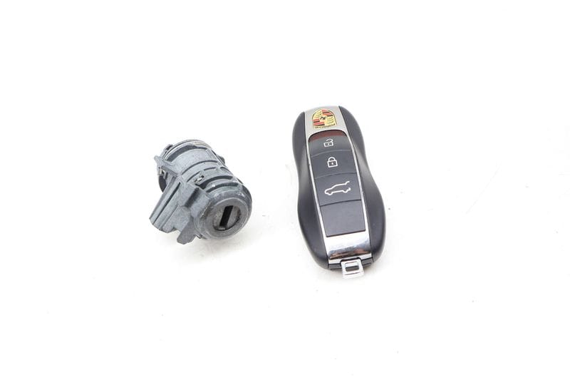 Lock Switch / Cylinder w/ Key 95B898375E — Used (SKU 664626)