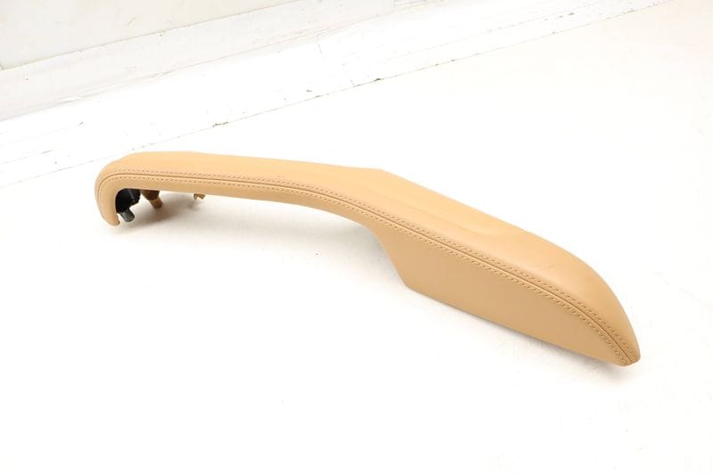 Door Panel Armrest (LEATHER) 95B867373A — Used (SKU 700112)