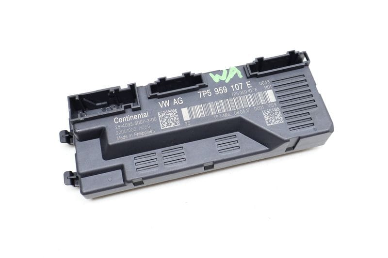 Trunk Lid Control Module
 7P5959107E — Used (SKU 664545)