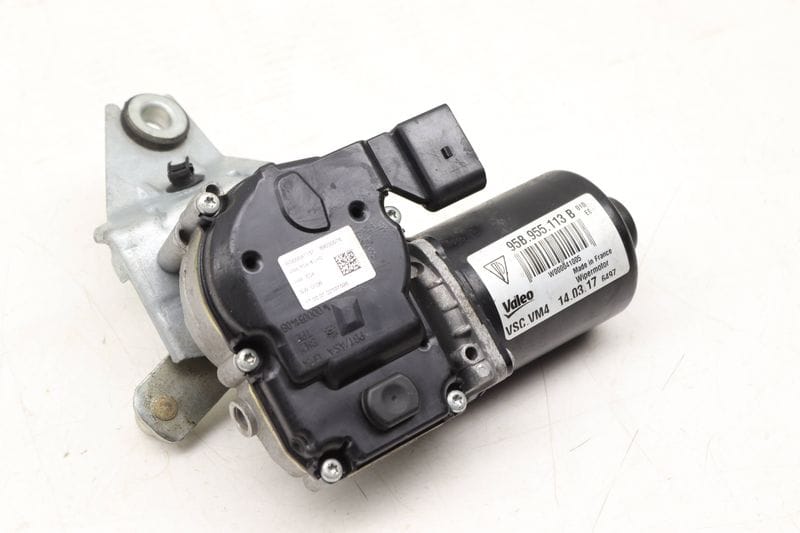 Windshield Wiper Motor 95B955113B — Used (SKU 495922)