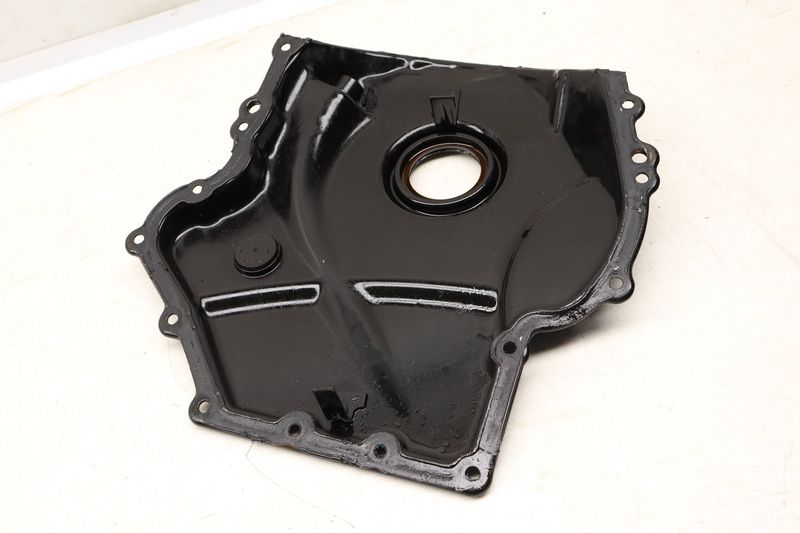 Lower Engine Timing Cover 06K109210AJ — Used (SKU 534475)