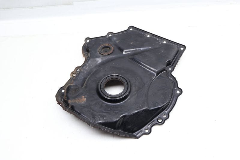 Lower Engine Timing Cover 06K109210AJ — Used (SKU 661010)