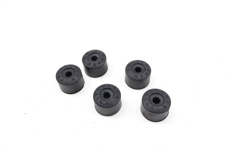 Lug Nut / Bolt Cover / Cap Set (5) 1K0601173 — Used (SKU 725932)