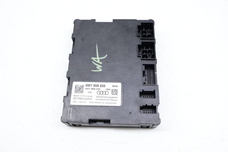 Convertible Top Control Module 8W7959255 — Used (SKU 678746)