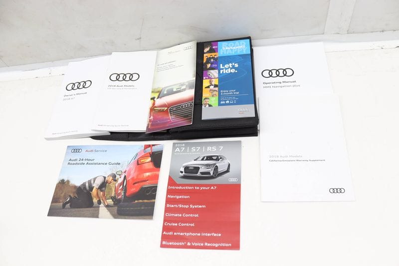 2018 Owners Manual (A7) — Used (SKU 590021)