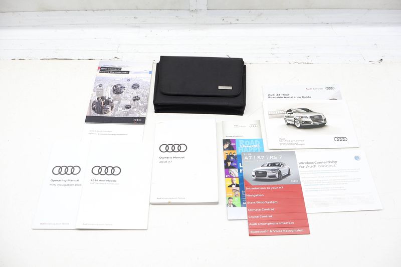 2018 Owners Manual (A7/S7) — Used (SKU 718206)