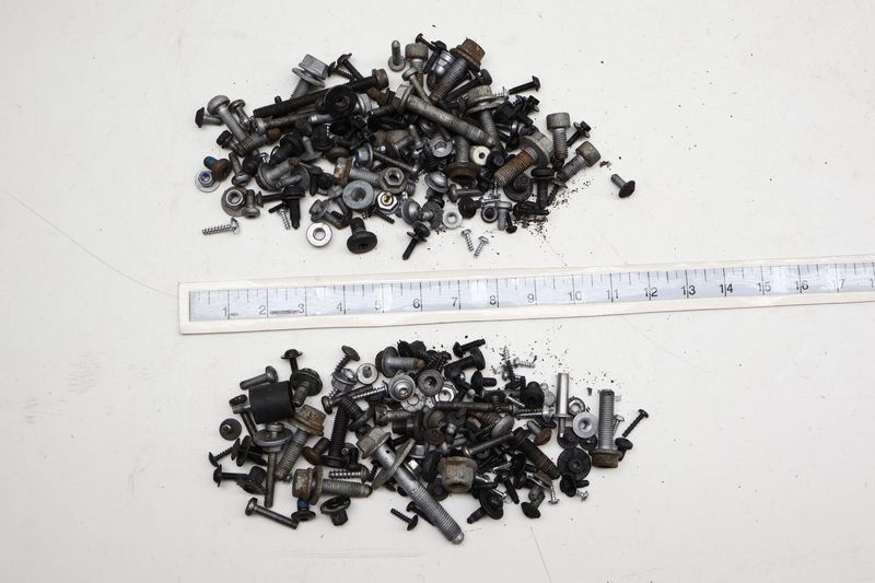 Assorted Mixed Bolts, Nuts, Screws, Washers, Etc — Used (SKU 718433)