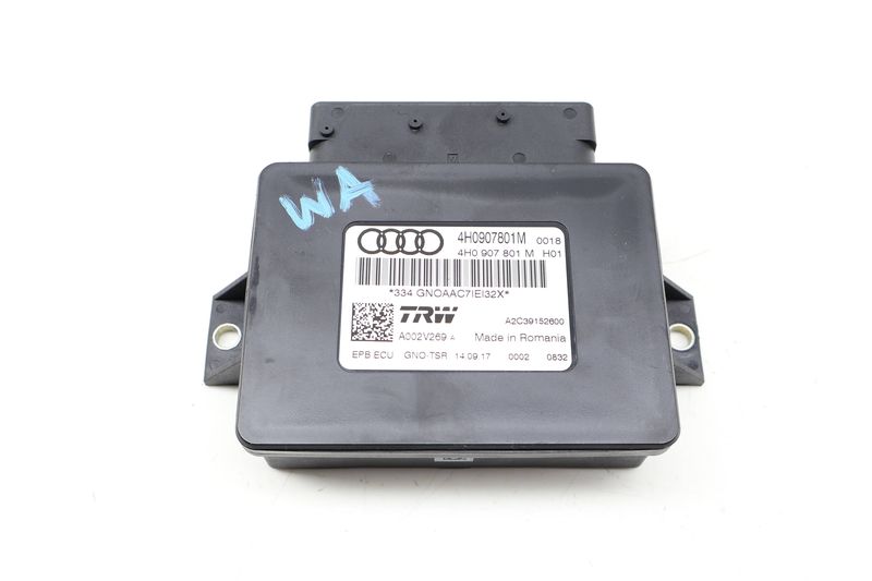 Emergency / Parking Brake Control Module 4H0907801M — Used (SKU 718029)