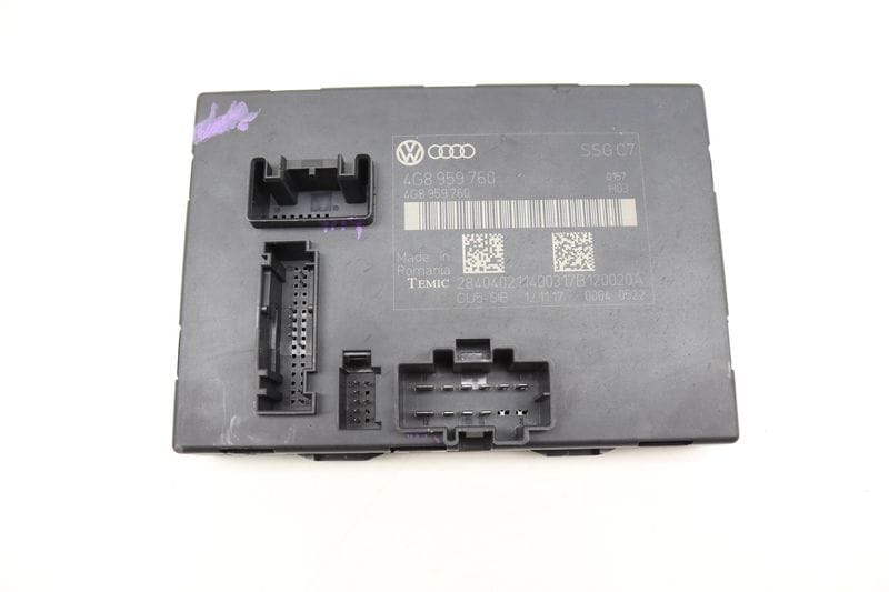 Seat / Backrest Adjustment Control Module 4G8959760 — Used (SKU 594196)