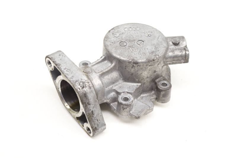 High Pressure Fuel Pump Housing / Mount 06E103535D — Used (SKU 590162)