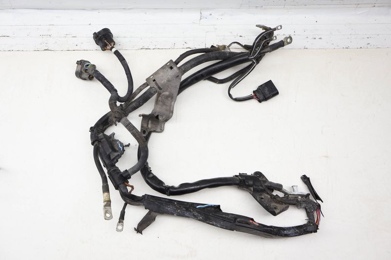 Starter / Alternator Wiring Harness / Battery Cable 4G1971228DK — Used (SKU 718403)