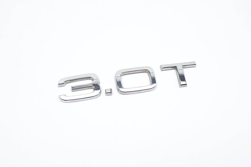 Trunk Emblem / Badge (3.0T) 4F0853743P — Used (SKU 718175)