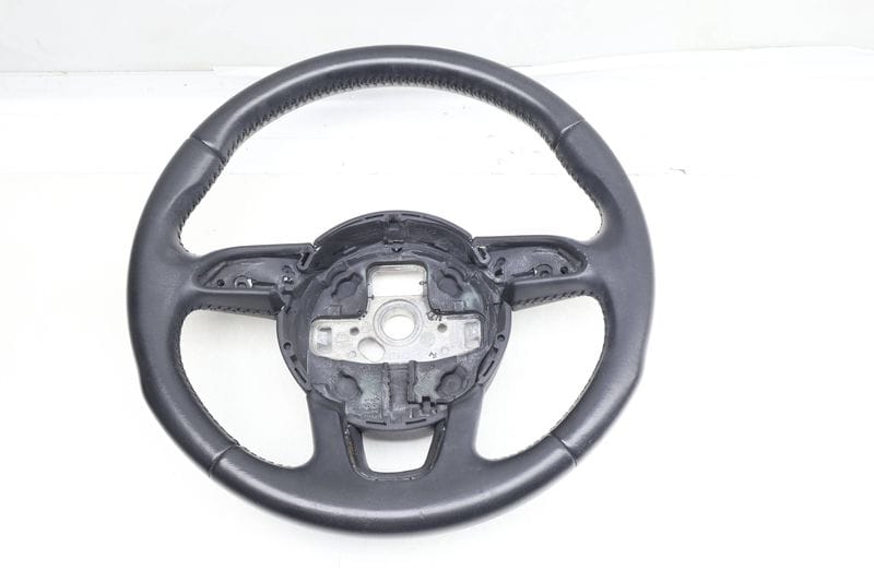 3-SPOKE Leather Sport Steering Wheel 8U0419091AL — Used (SKU 665586)