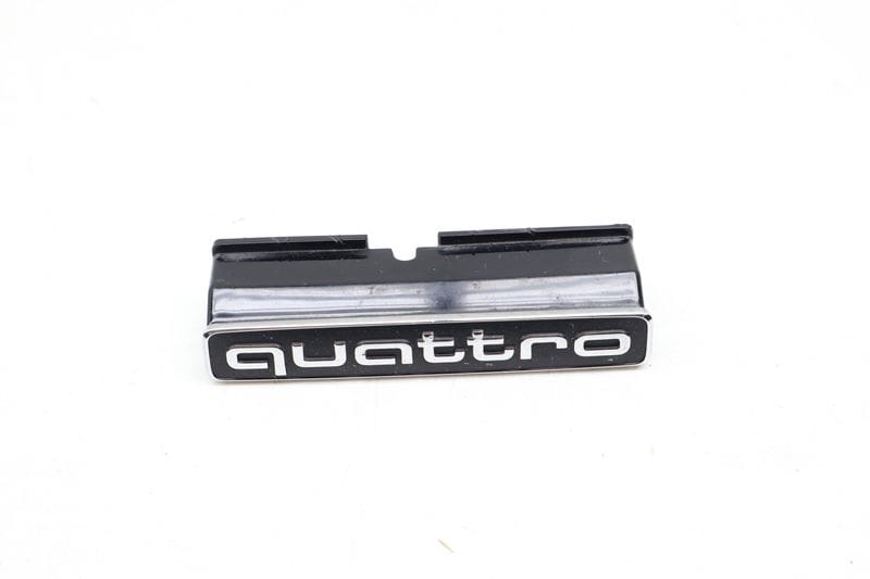 Grille Emblem / Badge (QUATTRO) 8U0853736B — Used (SKU 665670)