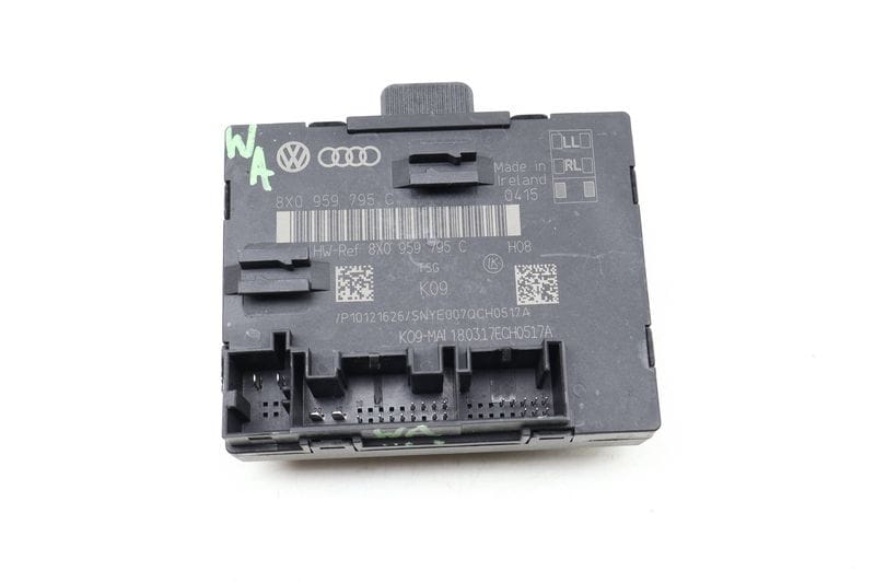Door / Window Control Module 8X0959795C — Used (SKU 635383)