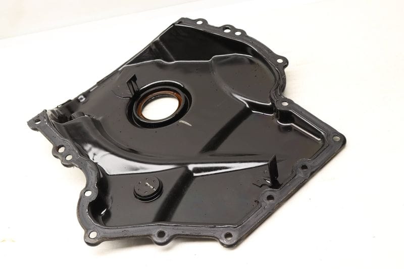 Lower Engine Timing Cover 06K109210AJ — Used (SKU 537236)