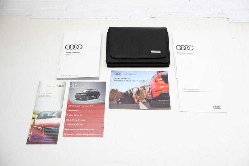 2018 Owners Manual (Q7) — Used (SKU 724359)