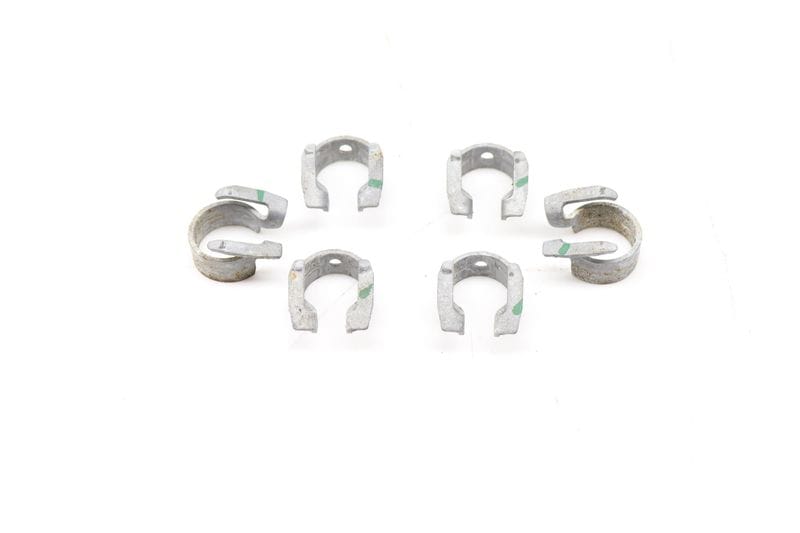 Fuel Injector Clip Set (6) 06M133036C — Used (SKU 555851)