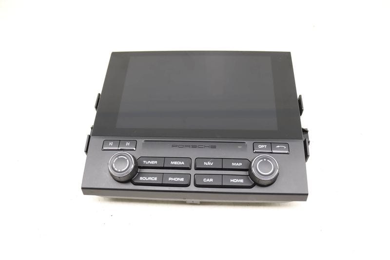 Radio / Stereo / Navigation Display Unit 95B919606E — Used (SKU 549217)