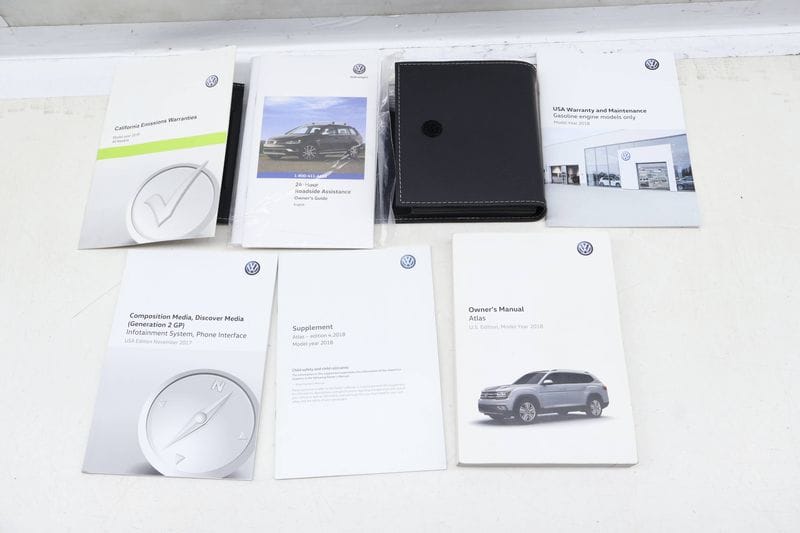 2018 Owners Manual (ATLAS) — Used (SKU 639404)