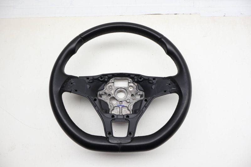 3-SPOKE Leather Steering Wheel 3QF419091J — Used (SKU 713545)