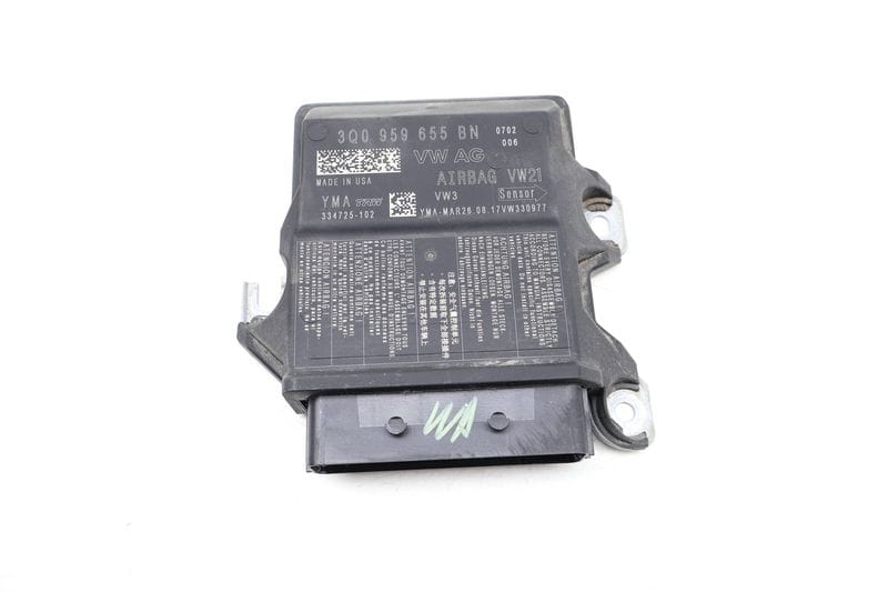 Air Safety Bag Control Module 3Q0959655BN — Used (SKU 663354)