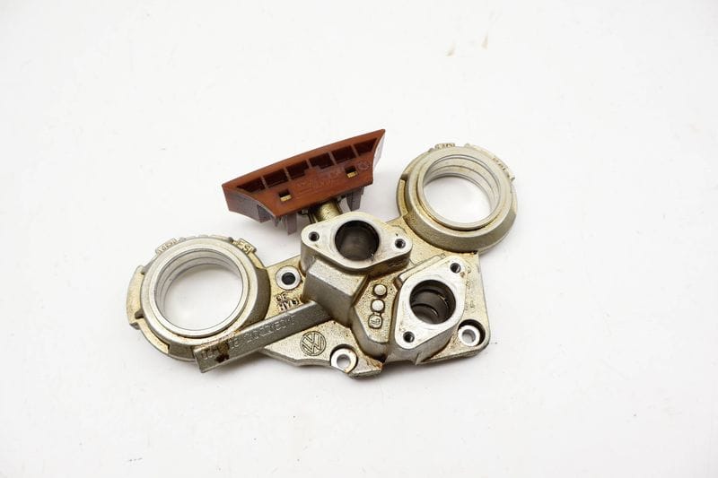 Camshaft Adjuster Housing / Timing Case 03H109210C — Used (SKU 713698)