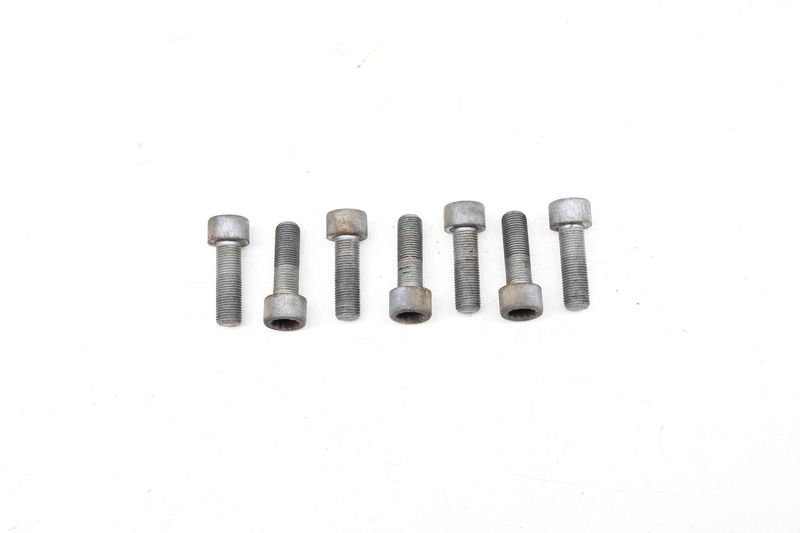 Harmonic Balancer / Crankshaft Pulley Screw / Bolt Set (7) N91150001 — Used (SKU 663549)