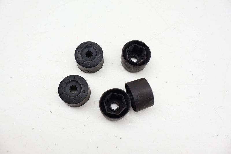 Lug Nut / Bolt Cover / Cap Set (5) 1K0601173 — Used (SKU 716726)