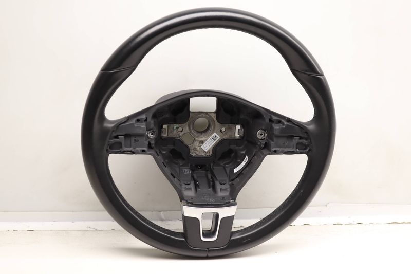 3 Spoke Steering Wheel (LEATHER) 1T0419091AE — Used (SKU 604981)