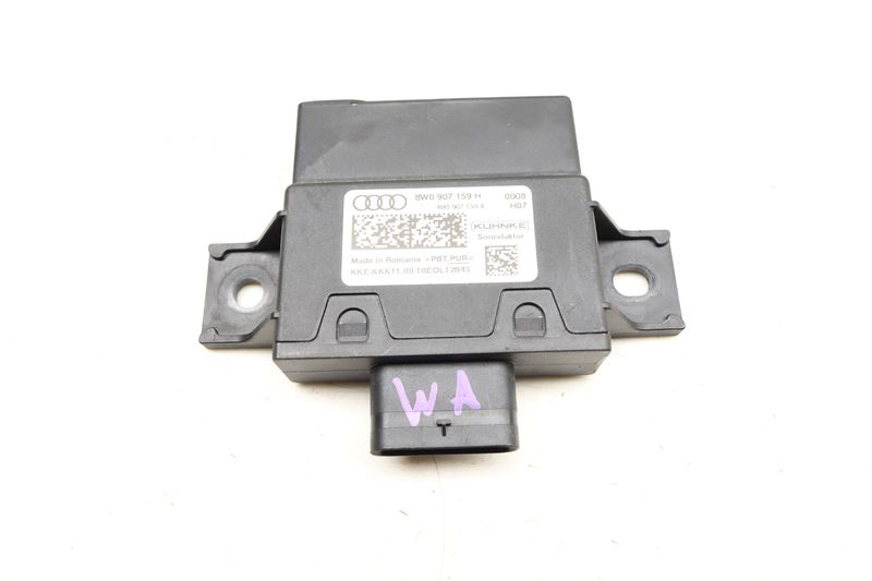 Body Impact Sound Control Module 8W0907159H — Used (SKU 514713)