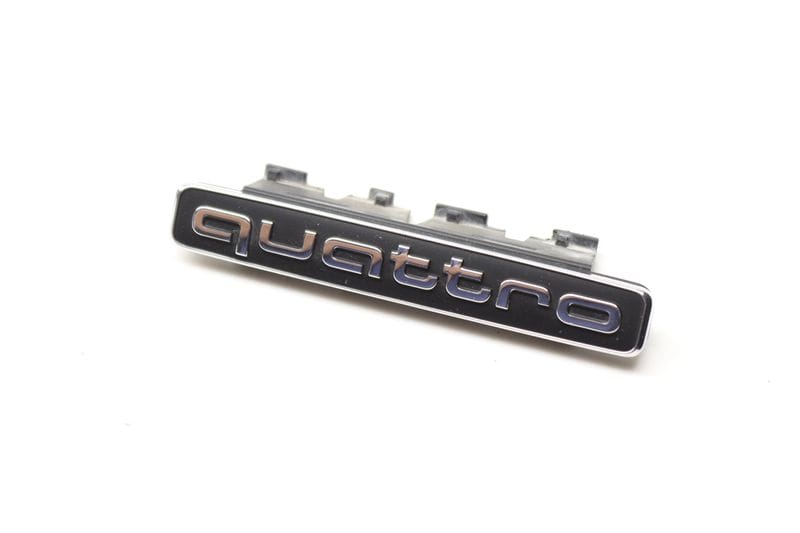 Grille Emblem / Badge (QUATTRO) 8W6853736A — Used (SKU 574407)