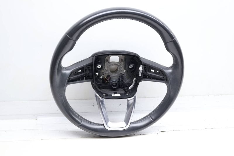 3-SPOKE Leather Steering Wheel (HEATED) 4M0419091N — Used (SKU 728921)