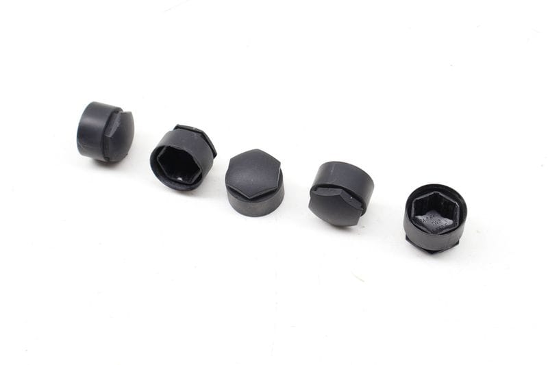 Lug Nut / Bolt Cover / Cap Set (5) 4M0601173E — Used (SKU 728880)