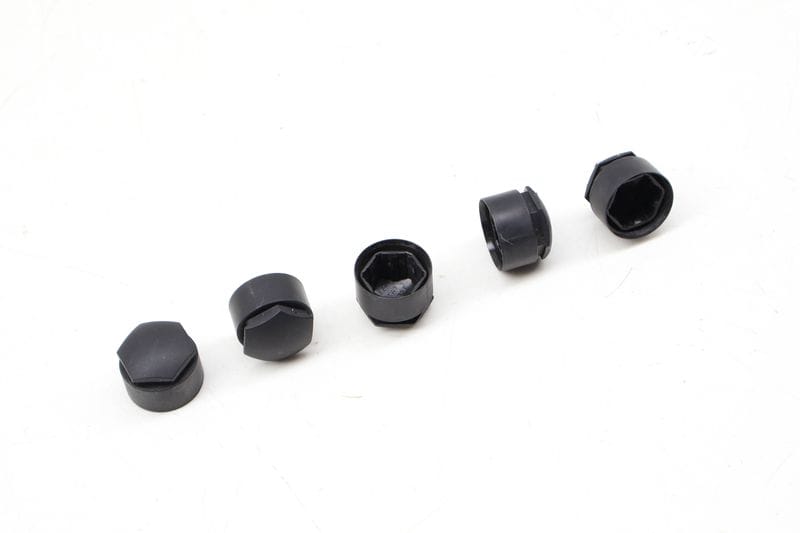 Lug Nut / Bolt Cover / Cap Set (5) 4M0601173E — Used (SKU 728881)